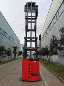 Montacargas Trilateral Heli con Certificación CE, 3300 lb (1500 kg), Carretilla Elevadora para Pasillos Muy Estrechos, Altura Máxima de Elevación de 10 m para Almacenamiento en Estanterías Altas, <span class=keywords><strong>AGV</strong></span> - Product Image 6