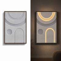 Art mural abstrait pour chambre à coucher, peintures modernes pour murs, images géométriques minimalistes noir et blanc pour salon