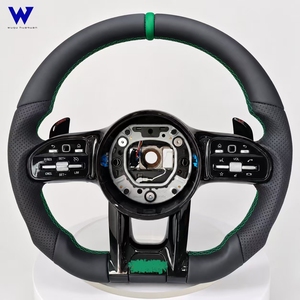 Volante in Pelle Leggero Aggiornato e Personalizzato Adatto per Mercedes Benz W204 W205 W212 W213 X166 X164 X253 X204 X167 <span class=keywords><strong>C218</strong></span> - Product Image 3