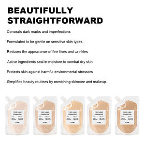 <span class=keywords><strong>Base</strong></span> de Maquillaje en Crema de Cobertura Total <span class=keywords><strong>24</strong></span> Horas, 70 Tonos, Sin Marca, con Logotipo Personalizado, Fabricada en Fábrica de Cosméticos - Product Image 2