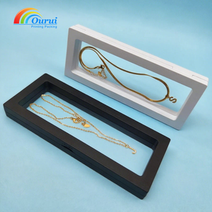 Caja de Plástico para Reloj con Ventana Transparente, Directo de Fábrica, Caja para Collar Largo con Ventana Transparente, Caja de Exhibición para Reloj Largo con Ventana Transparente - Product Image 6