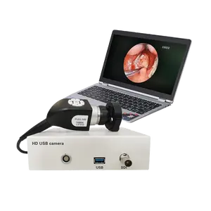 Sistema de endoscopio USB médico HD 1080p cámara de laringoscopio ENT rígida