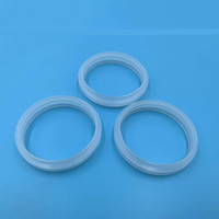 Joint d'étanchéité en silicone pour bouchon de bouteille d'eau, anneau intérieur anti-fuite pour couvercle de tasse, qualité alimentaire, réutilisable, vente en gros