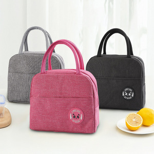 Bolsa térmica impermeable para el almuerzo con diseño de oso de peluche, bolsa térmica aislante del calor, bolsa para el almuerzo reforzada. - Product Image 2