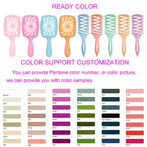 Pettine con Manico Wanmei TT, Spazzola Antistatica per Massaggio, Districante per Capelli Bagnati e Asciutti, Pettine per Capelli Ricci - Product Image 5