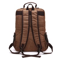 Sac à dos en toile rétro unisexe grande capacité, durable, style européen et américain, idéal pour les voyages d'affaires, les étudiants et l'école