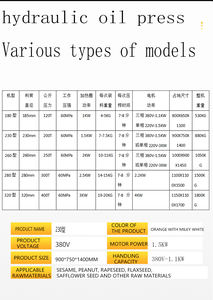 Prensa Hidráulica Vertical Comercial para Aceite, Máquina Extractora de Aceite de Alto Rendimiento, Prensa Hidráulica de Acero al Carbono - Product Image 2