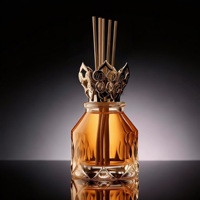 Bouteille diffuseur en verre, bouteille diffuseur en cristal avec logo et couleur personnalisés