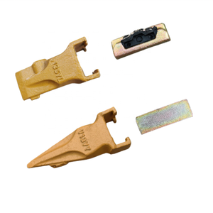 Denti per Benna Mini Escavatore <span class=keywords><strong>Carter</strong></span> 301.7 301.5 302 303, Denti Piatti V13 Resistenti all'Usura - Product Image 2