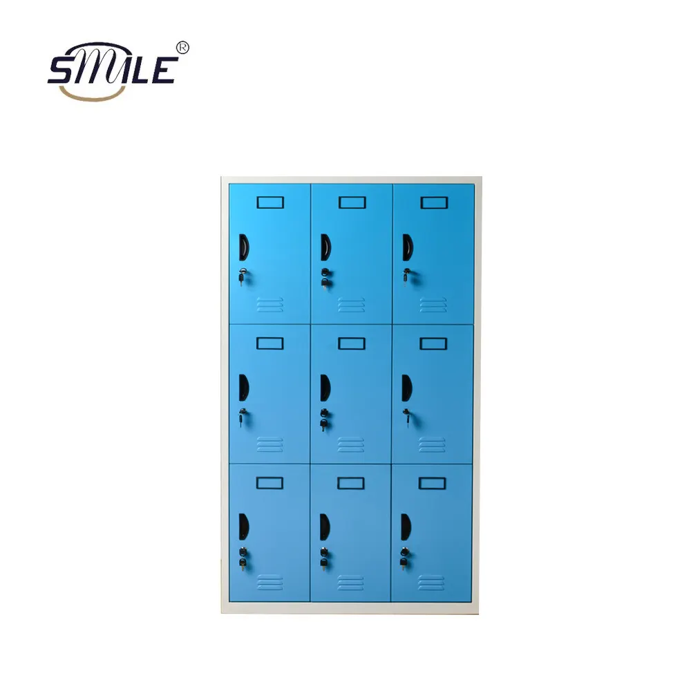 SMILE ตู้เก็บของโลหะสี OEM,ตู้เก็บของสำหรับโรงเรียนบริการผลิตที่กำหนดเองตู้เก็บของโลหะ