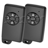 Clé de voiture télécommande 2/3 boutons pour Toyota Axio Premio, puce 4D 312 MHz, 271451-6340, entrée sans clé, clé de voiture intelligente avec lame non coupée