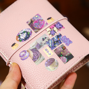 Livre d'autocollants découpés en papier couché <span class=keywords><strong>Mr</strong></span>.Paper, autocollants décoratifs rétro laminés à paillettes pour gâteaux, fournitures de bricolage pour journal, scrapbooking et loisirs créatifs - Product Image 4