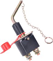 Interrupteur isolateur de batterie 300A 12-24V, interrupteur de déconnexion de batterie universel pour voitures, camping-cars, yachts, camions, interrupteur de coupure de courant en métal