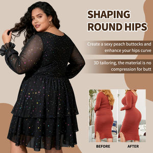 LANGQIN Wholesale Plus Size Women's Adults Sexy <b>Shapewear</b> <b>Bodysuit</b> Thin Silk Screen Printed Eco-Friendly Quick Dry Comfortable - Product Image 4