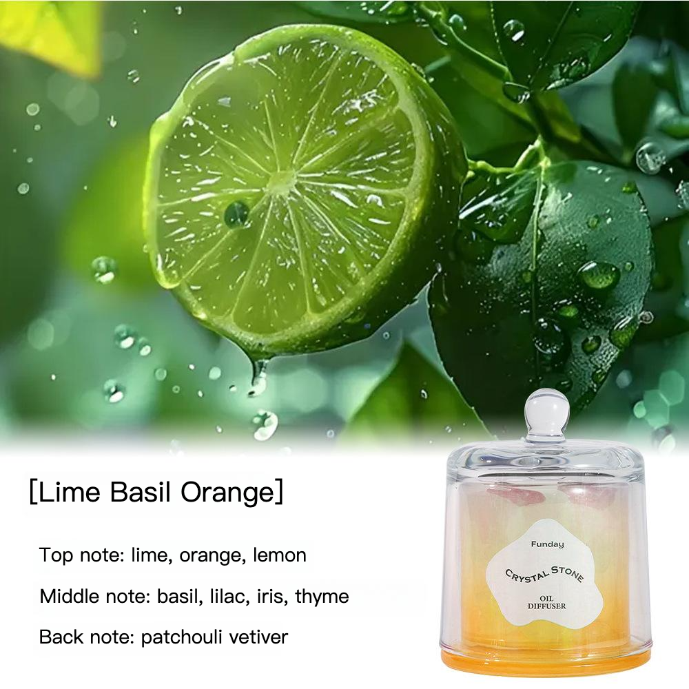 Lime Basil Orange-Vibrant Orange