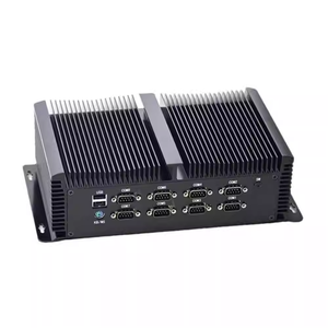 Potente Mini <span class=keywords><strong>PC</strong></span> sin ventilador Intel Core <span class=keywords><strong>I5</strong></span> 1235U <span class=keywords><strong>CPU</strong></span> 3 * LAN RS485 GPIO DDR5 M.2 SSD HDD Triple pantalla WiFi UE AU EE. UU. Para Industrial - Product Image 3