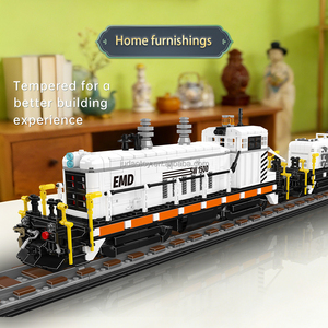 Mould King 12051 EMD SW1500 Locomotive Diesel en Blocs <span class=keywords><strong>de</strong></span> Construction 2462 Pièces Modè<span class=keywords><strong>le</strong></span> <span class=keywords><strong>de</strong></span> <span class=keywords><strong>Train</strong></span> Maquette Ferroviaire Cadeau <span class=keywords><strong>de</strong></span> Briques <span class=keywords><strong>de</strong></span> Collection pour Adultes - Product Image 3
