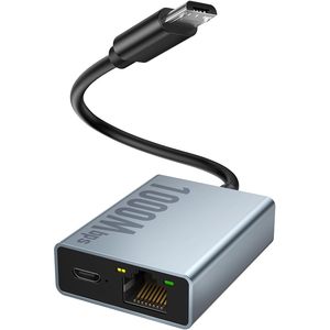Zexmte 1000Mbps Ethernet Adapter cho lửa TV <span class=keywords><strong>Stick</strong></span> <span class=keywords><strong>Micro</strong></span> USB RJ45 tương thích với 4K/4K Max TV <span class=keywords><strong>Stick</strong></span> - Product Image 1