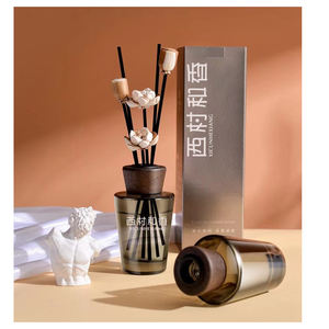 Difusor de caña de Rosa personalizado, conjunto de 2 difusores de 200ml para boda - Product Image 1