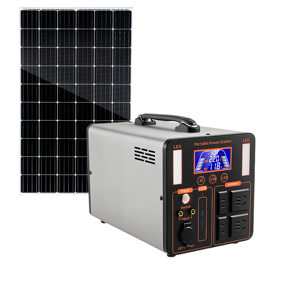 Estación de Energía Portátil con Batería de Iones de Litio de Alta Capacidad, 220V, Panel Solar para Exteriores, Almacenamiento de Energía, PWM, Linterna para Auto - Product Image 1