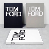 Livres de décoration de table basse, noir et blanc, gris, TOM, livres de simulation anglais, pages qui tournent, ornements, accessoires de bureau, accessoires photo