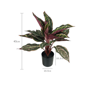 Planta Artificial en Maceta de Plástico para Interiores y Exteriores, Decoración para el Hogar, Oficina, Bodas, Plantas Falsas, Plantas Artificiales - Product Image 5