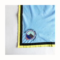 Écharpe triangulaire personnalisée en coton brodé pour scouts, accessoires d'uniforme pour jeunes