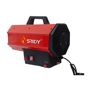<span class=keywords><strong>Chauffage</strong></span> d'appoint portable au <span class=keywords><strong>gaz</strong></span> 15 kW avec base métallique et grille de protection arrière pour atelier et <span class=keywords><strong>chantier</strong></span> - Product Image 5
