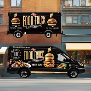 Maßgefertigte Selbstklebende Glänzende PVC-Fahrzeugaufkleber und -Poster für LKW- und Auto-Werbung - Product Image 6