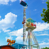 Manège Rotary Booster Scream à vendre, couleurs personnalisées, grande capacité, prix bas