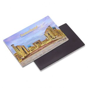 Souvenirs de Samarkand Ouzbékistan, aimant de réfrigérateur personnalisé en PVC 3D gonflé - Product Image 1
