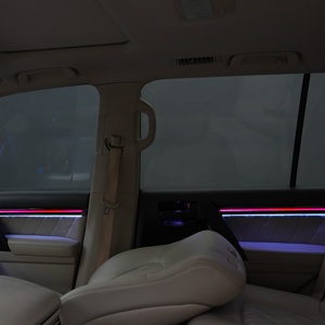 Kit de Iluminación Ambiental Inteligente para Vehículos con Volante a la Derecha, con Control Remoto IR, 16 Opciones de Color y Función de Ahorro Automático de Memoria de Atenuación - Product Image 1