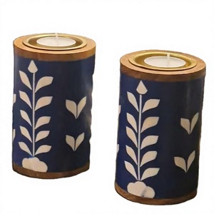 Porta Incienso Ecológico y Duradero con Incrustaciones de Madreperla en Forma de Estrella de Anís, Estilo Árabe para el Hogar - Product Image 1