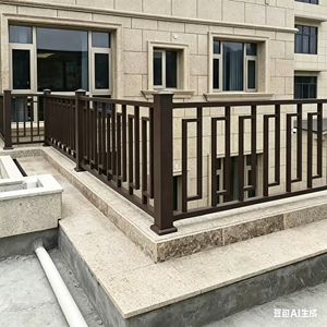 Système <span class=keywords><strong>de</strong></span> clôture et <span class=keywords><strong>de</strong></span> balustrade <span class=keywords><strong>de</strong></span> balcon en acier galvanisé pour villa extérieure, cour, montage au sol, <span class=keywords><strong>barrière</strong></span> <span class=keywords><strong>de</strong></span> <span class=keywords><strong>protection</strong></span> personnalisable - Product Image 5