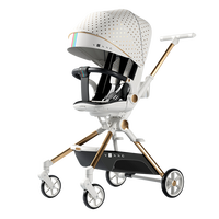 Poussette de luxe Vinng de haute qualité pour 3 bébés, poussette multifonctionnelle à paysage élevé, poussettes pour bébés pour les voyages