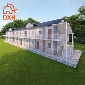 Maison conteneur préfabriquée démontable de haute qualité pour appartements, salles de classe, hébergement <span class=keywords><strong>étudiant</strong></span>, hôtels de villégiature, logements pour travailleurs et camping - Product Image 3
