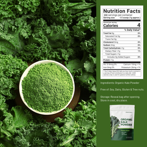 Bán buôn nước giải khát hòa tan chiết xuất mỏng rau hữu cơ Superfood tiêu hóa nước trái cây Cải xoăn bột cho sức khỏe người lớn - Product Image 2