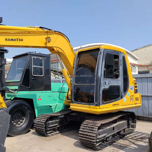 Mini-excavatrice sur chenilles Komatsu PC60-7 d'occasion de 6 tonnes, conforme aux normes EPA et CE, PC60, PC60-8, avec accessoires gratuits pour la construction - Product Image 2