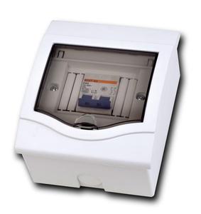 DN Open Mounted Distribution Box Household Waterproof <b>Plastic</b> Concealed Bottom Box Air Switch Box - Product Image 4