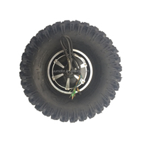 48v 500w 15 pouces hors route pneu alimenté par batterie chariot brouette électrique kit de conversion