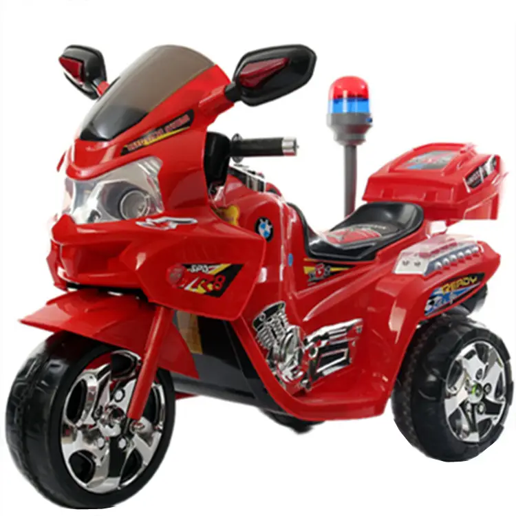 New arrival kids tricycles Ride-on Cars bike baby electric motorcycle toys racing police music lights off road car age 1-7