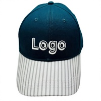 Casquette de baseball en coton 100% avec broderie de logo personnalisé, multicolores, fermeture à boucle métallique réglable, unisexe, adulte, toutes saisons