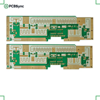 PCBSync Rogers RT/duroid 6202 0.6mm 1/2oz Immersion Gold 4-Layer Low-Loss Microwave PCB