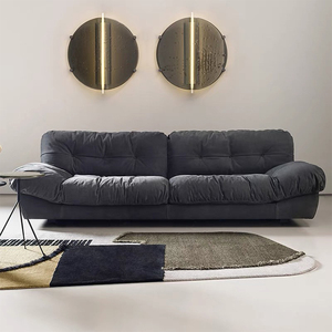 Villa modulaire moderne avec salon familial confortable en tissu - Product Image 1