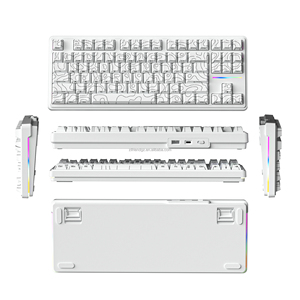 Hot Swappable 87-Keys RGB South-Facing Backlight Keycaps 2.4Ghz Wireless Mechanical <b>Keyboard</b> N-Key Rollover Gasket Gaming Hot - Product Image 5