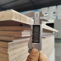Panneau de contreplaqué peuplier de 18 mm à haute planéité pour la production de placards haut de gamme et les usines de meubles professionnelles