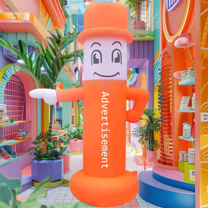 Bailarina aérea inflable que agita la muñeca de dibujos animados de payaso columpio y baile modelo Popular guía de publicidad - Product Image 5