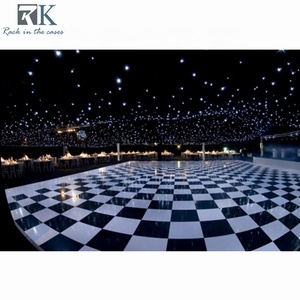 Panel de Baile Personalizado, Madera Contrachapada de Alto Brillo, Pista de Baile Cuadrada de 20x20 pies, Portátil para Bodas - Product Image 1