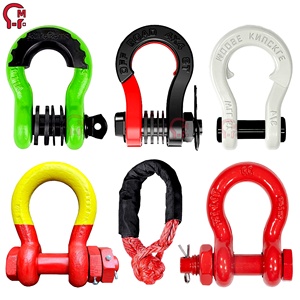 Grillo di Recupero e Traino Fuoristrada HLM, Grillo ad Arco G70 in Acciaio Forgiato con Perno a Vite per Camion, Jeep e Veicoli 4x4 - Product Image 1