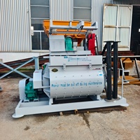 Malaxeur à béton automatique JS500 avec élévateur à crémaillère – Unité de malaxage principale pour les petites centrales à béton commerciales